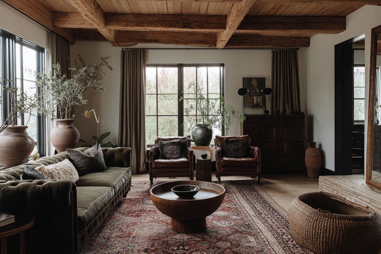 How a Leather Club Chair Grounds the Modern Home - Hello Norden