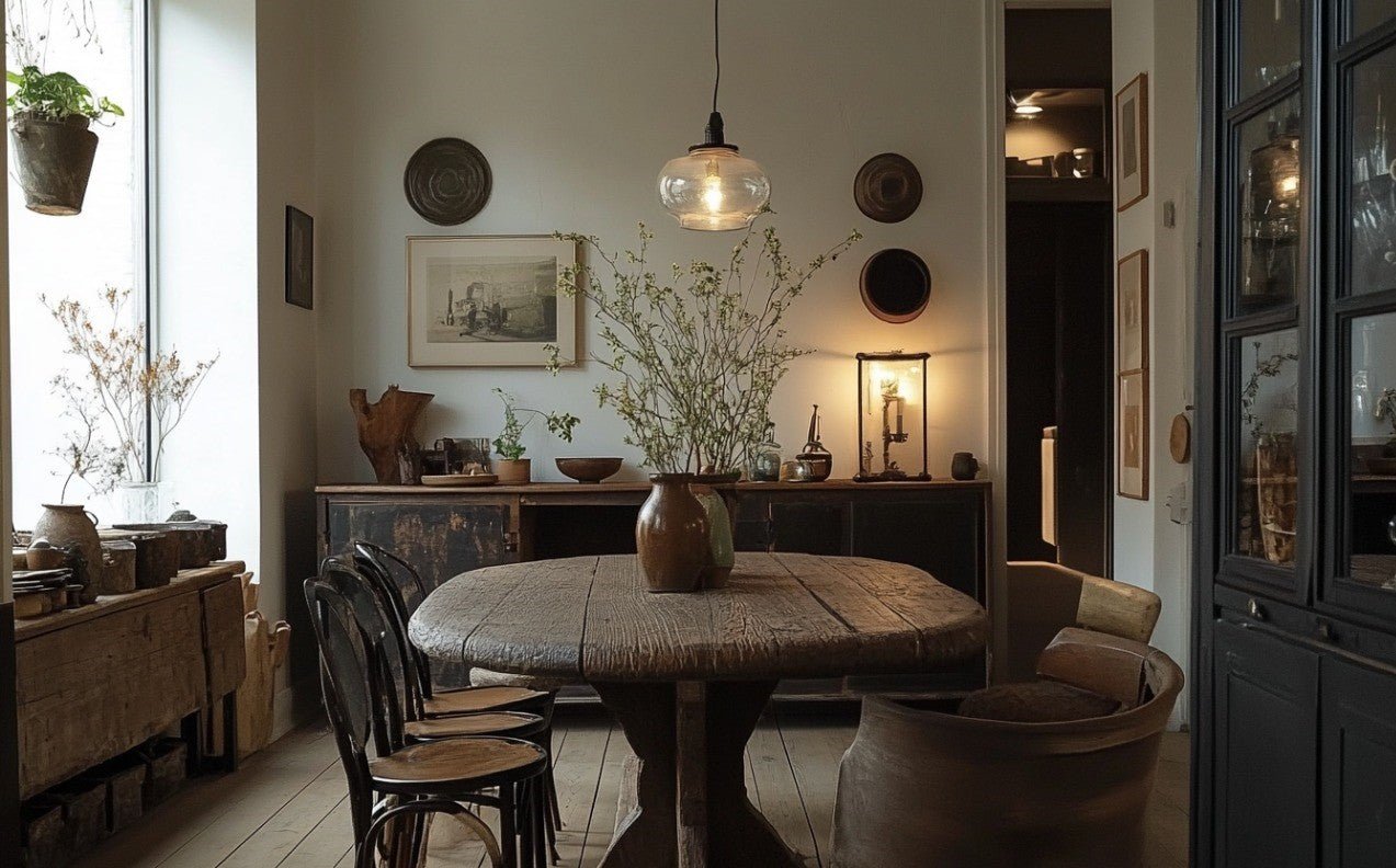 How Glass Globe Chandeliers Change the Mood of a Dining Room - Hello Norden