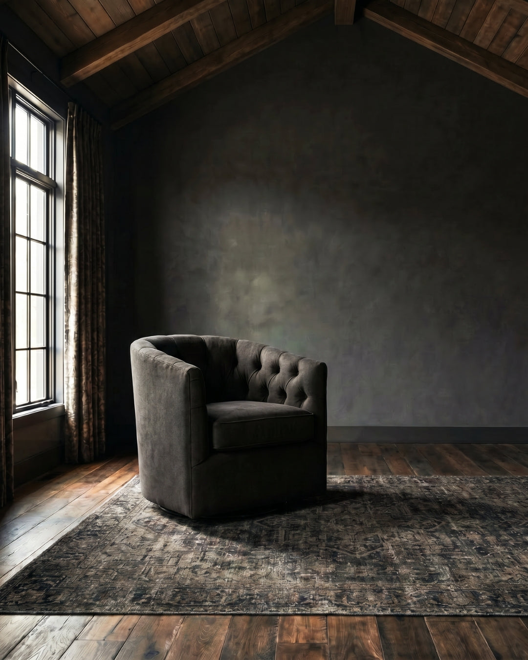 Connor Swivel Lounge Chair - Made To Order Furniture - Hello Norden
