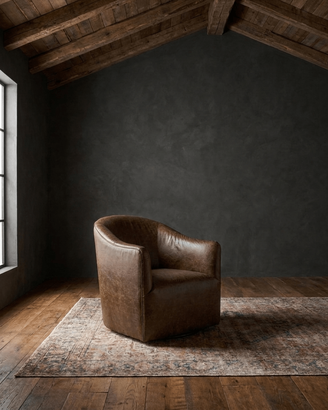 Hallgrim Swivel Chair - Made To Order Furniture - Hello Norden