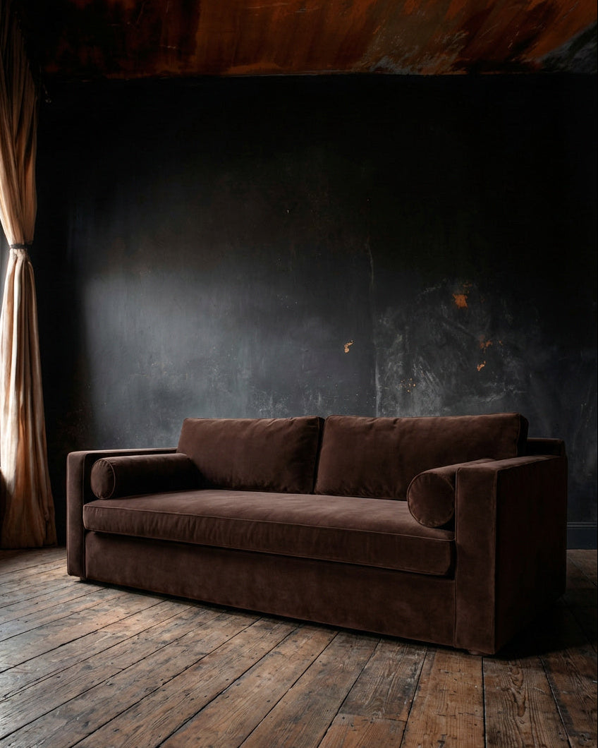 Linda performance fabric modern sleeper sofa couch living room