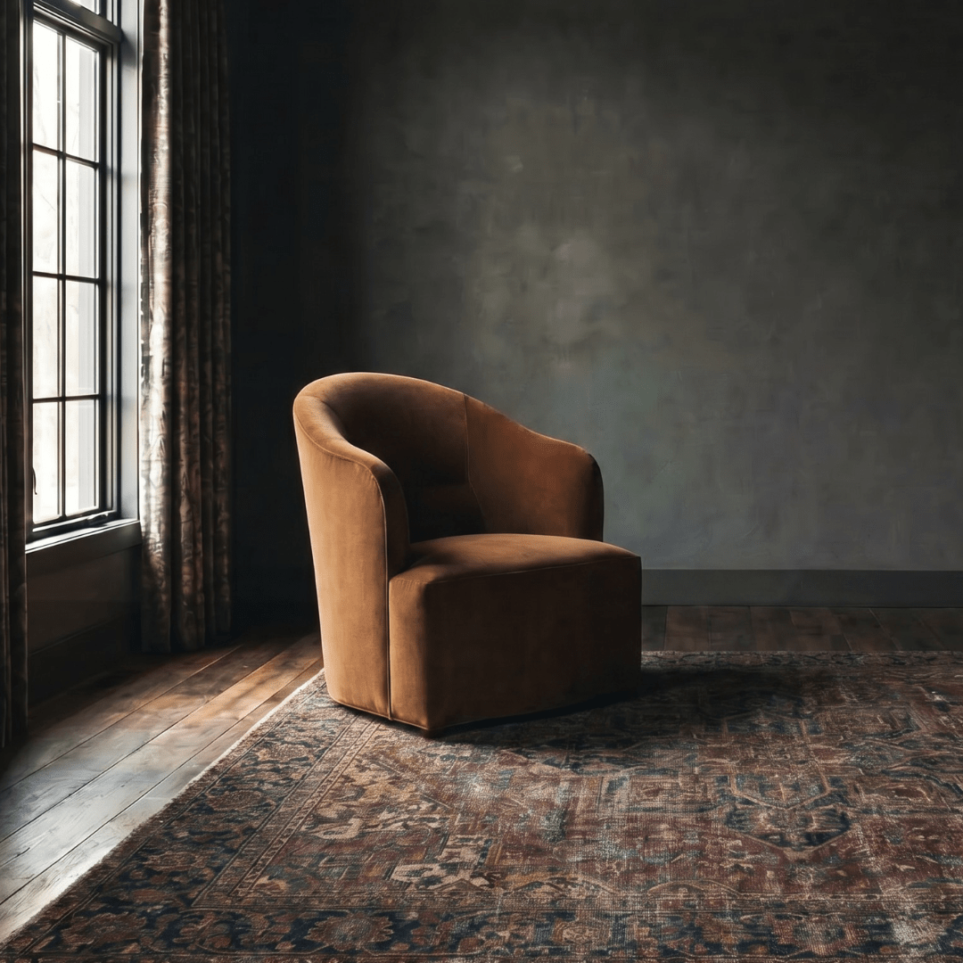 Scottie Swivel Lounge Chair - Made To Order Furniture - Hello Norden