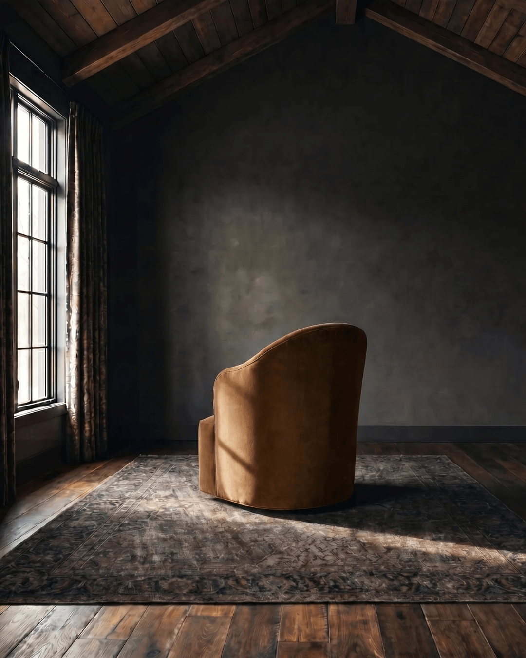 Scottie Swivel Lounge Chair - Made To Order Furniture - Hello Norden