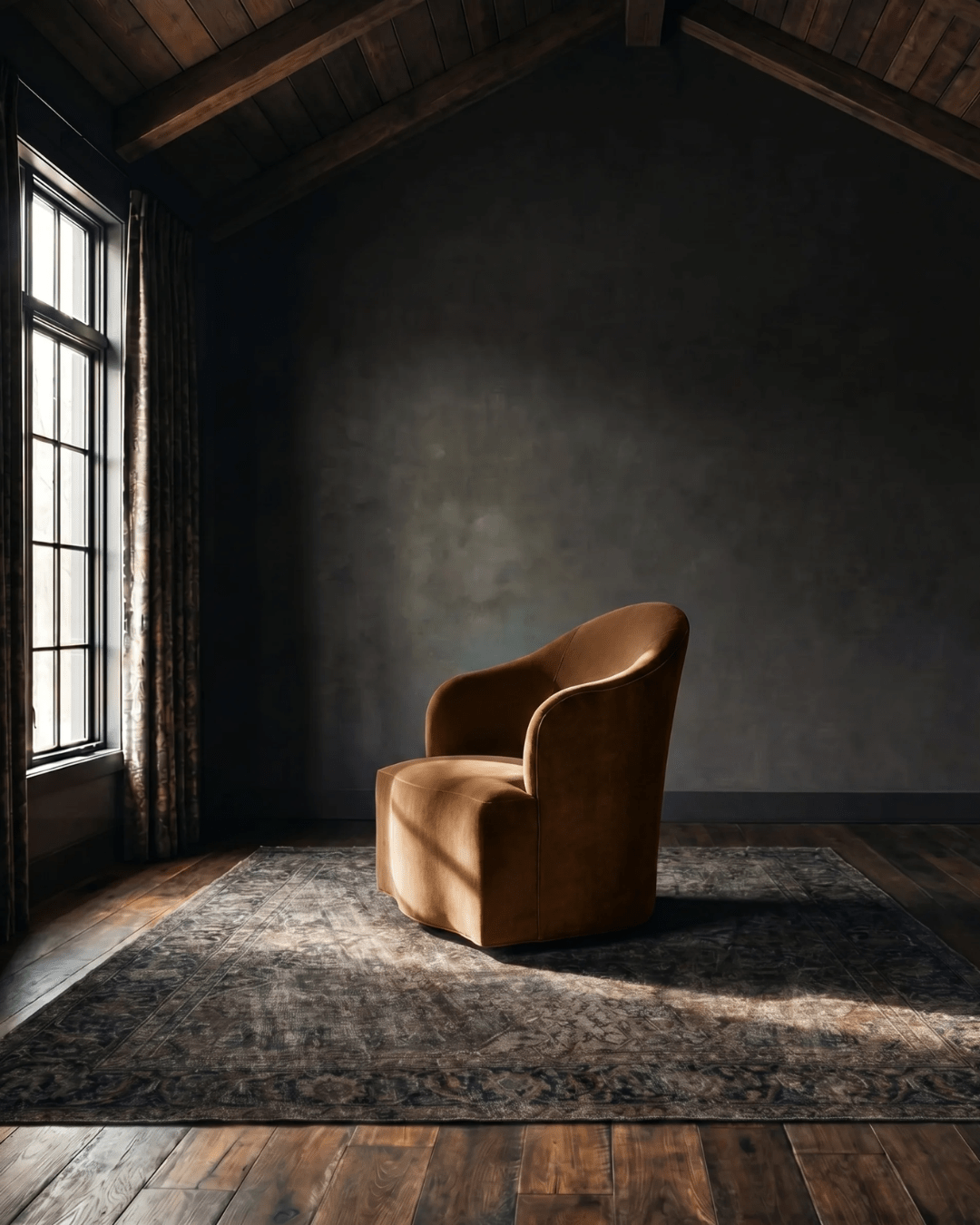 Scottie Swivel Lounge Chair - Made To Order Furniture - Hello Norden