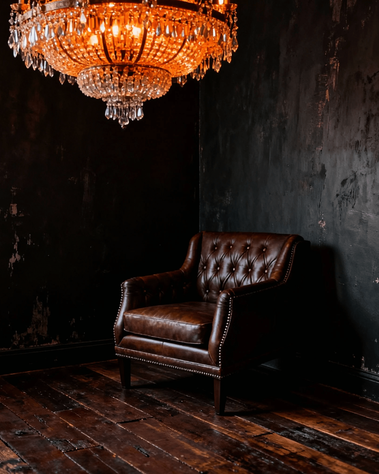 Alma Leather Chesterfield Chair - Arm Chairs, Recliners & Sleeper Chairs - Hello Norden