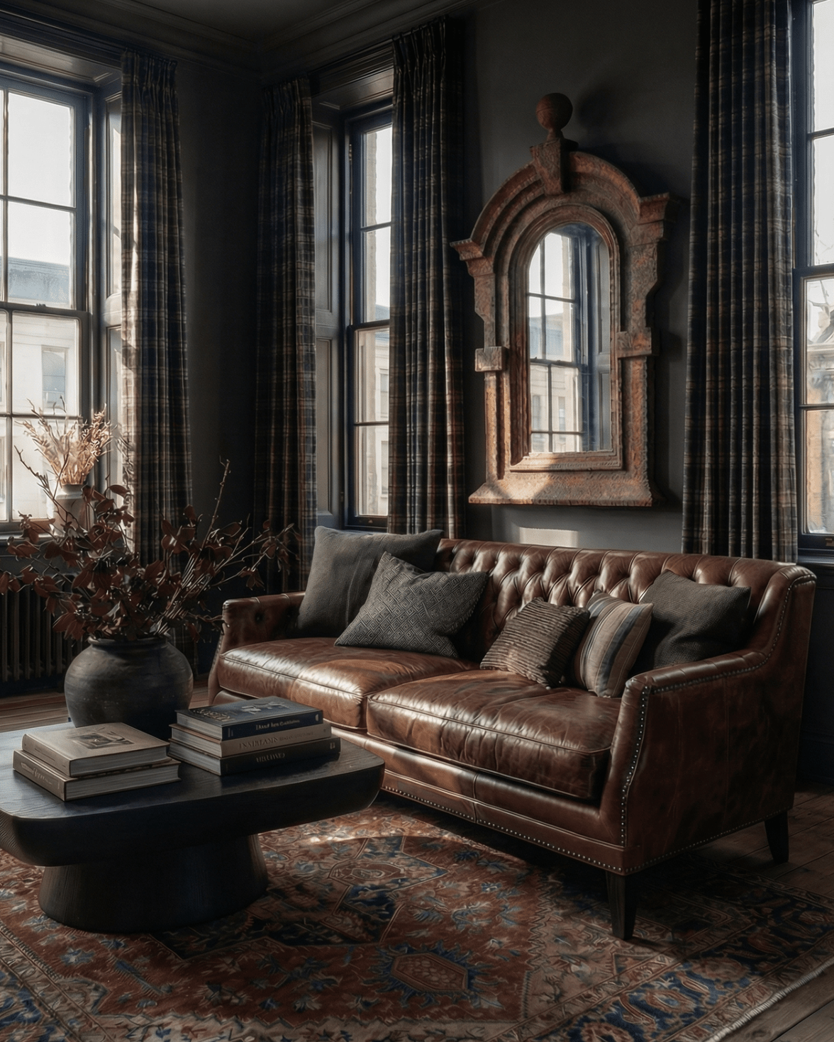 Alma Leather Chesterfield Sofa - Sofas - Hello Norden