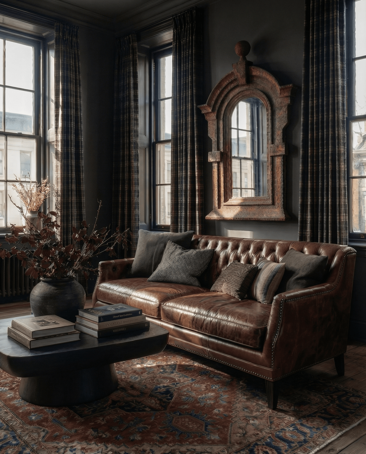 Alma Leather Chesterfield Sofa - Sofas - Hello Norden