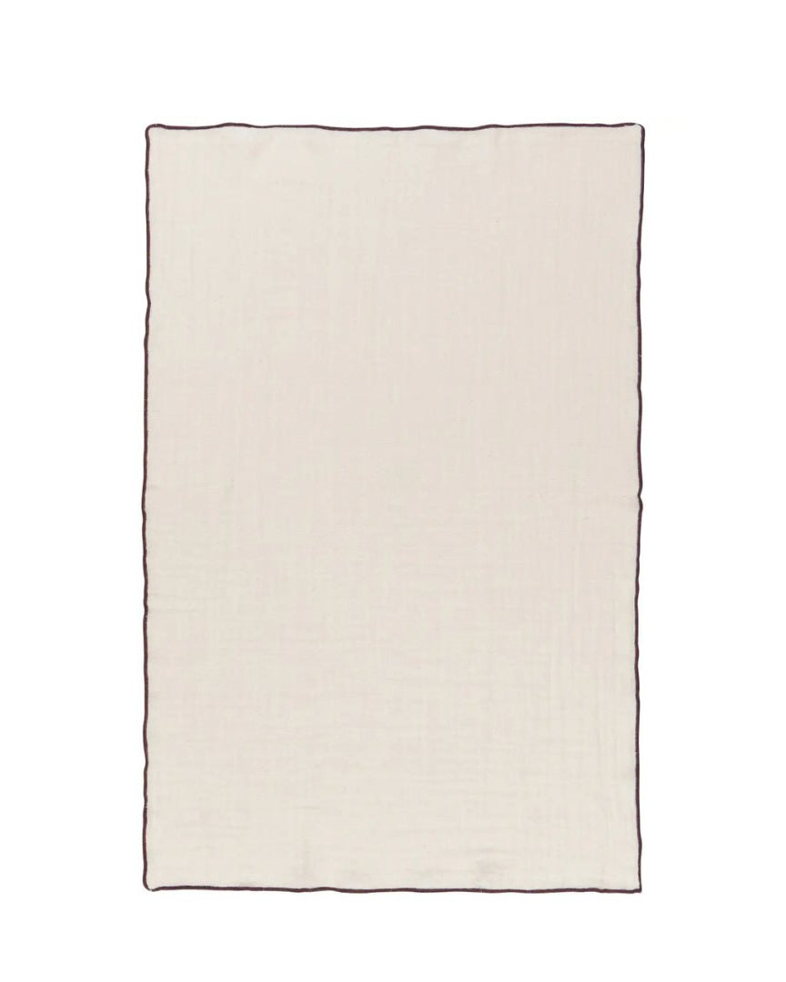 Amalie Plum Gauze Dishtowel - Kitchen Towels - Hello Norden