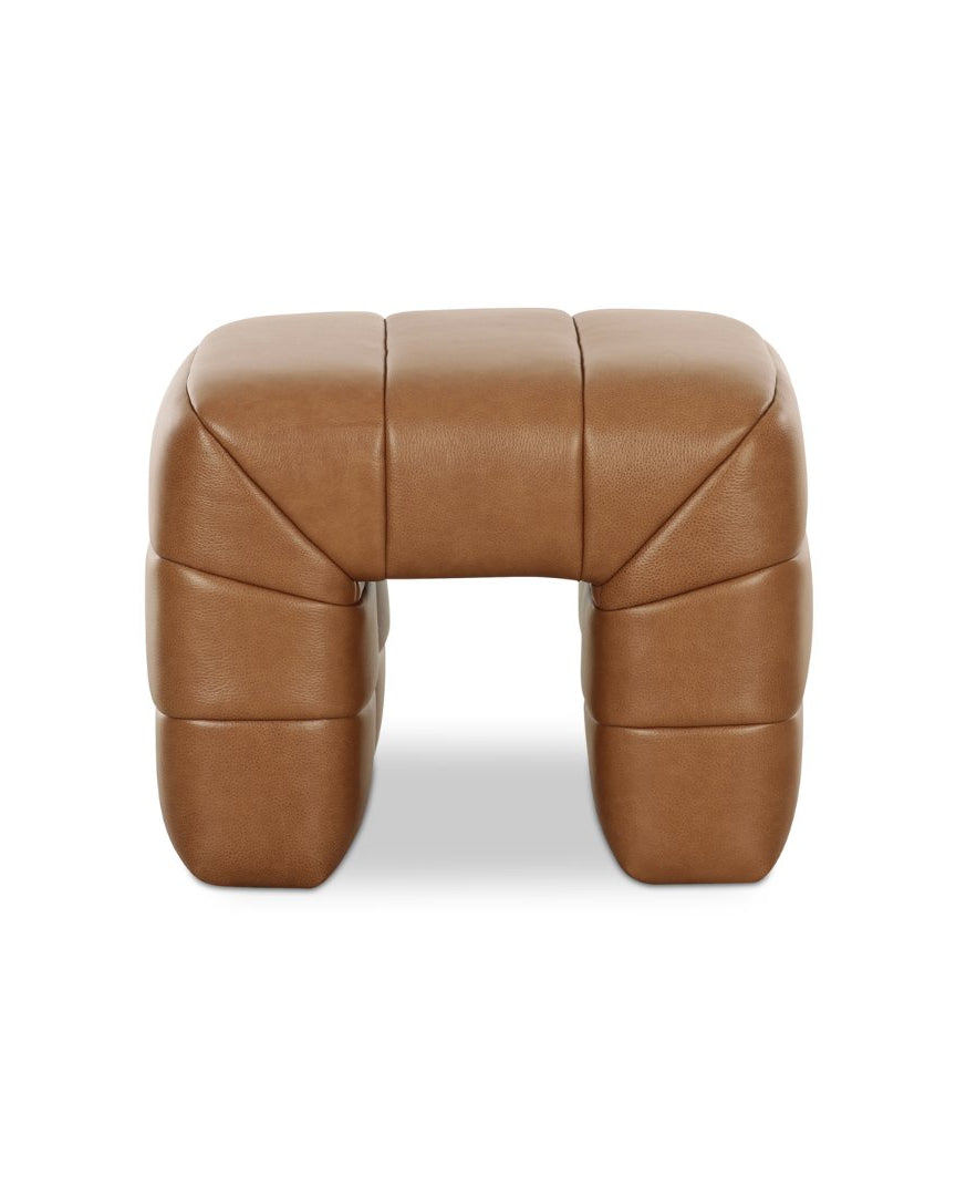 Anderson Leather Stool - Stools - Hello Norden