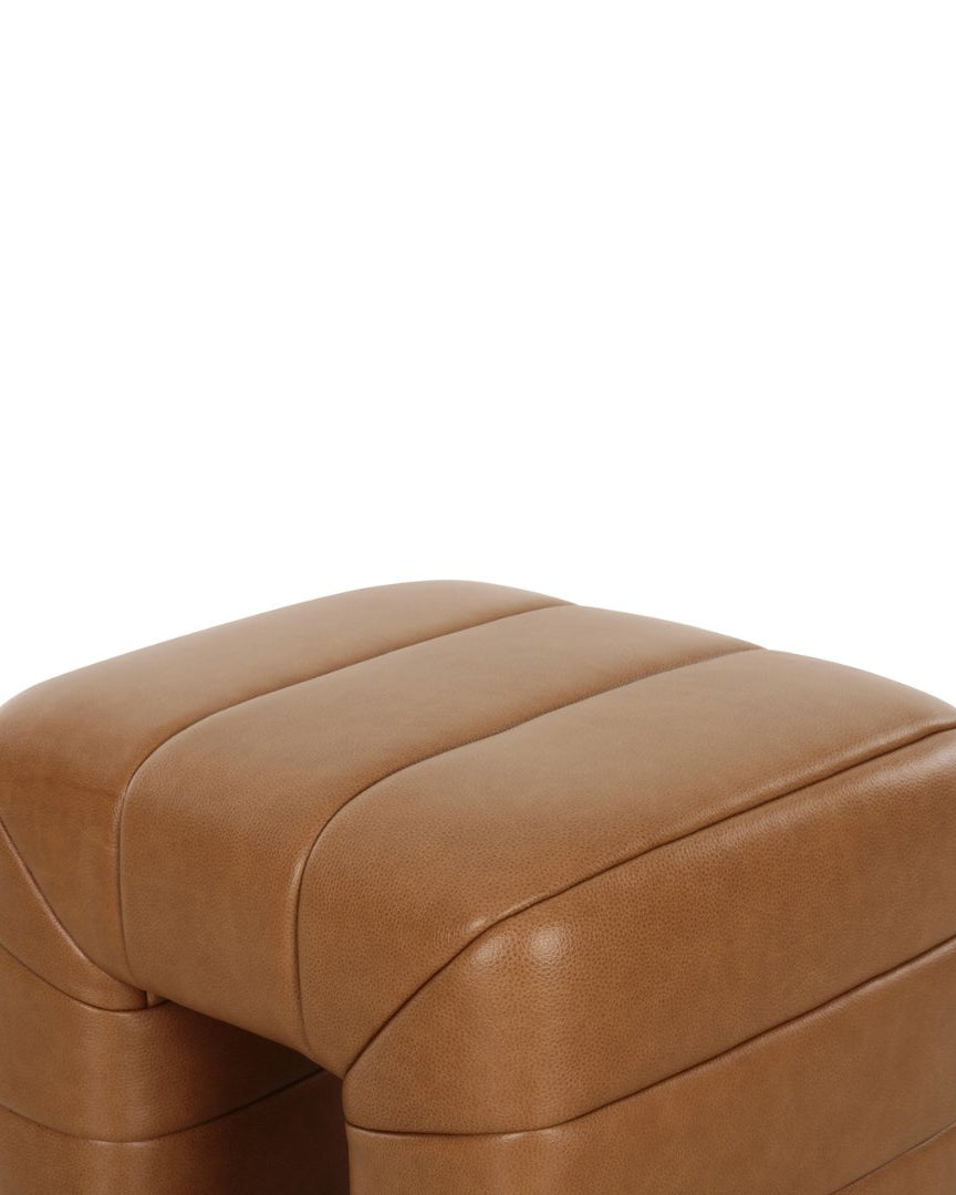 Anderson Leather Stool - Stools - Hello Norden
