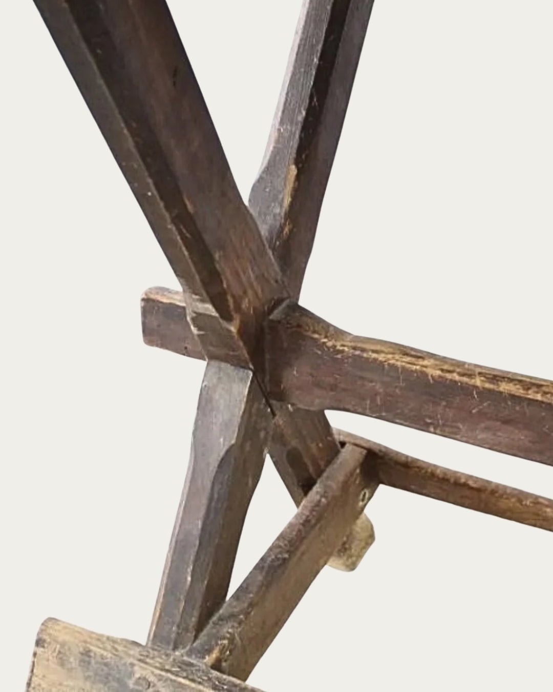 Antique Trestle Table - Counter Height - Tables - Hello Norden