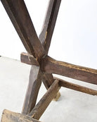 Antique Trestle Table - Counter Height - Tables - Hello Norden