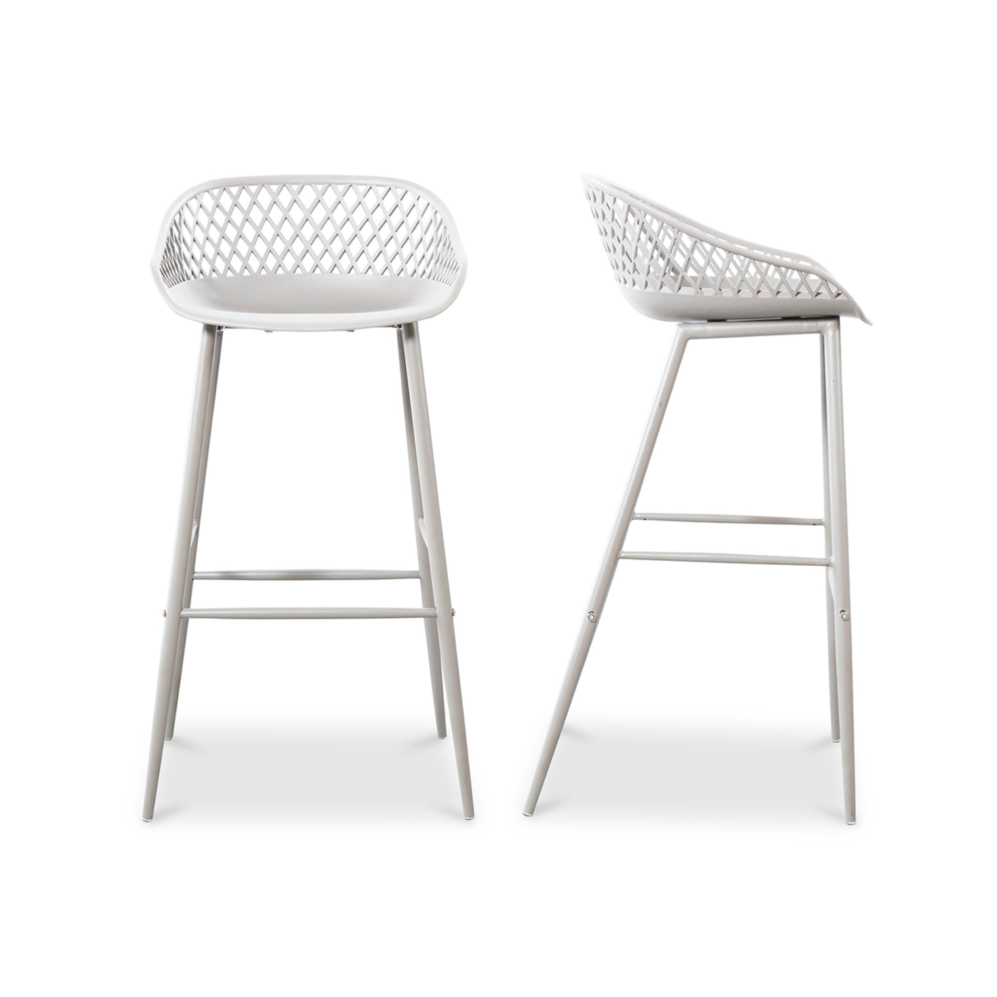 Asgeir Outdoor Bar Chair (Set of 2) - Bar Stools - Hello Norden