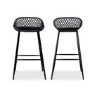Asgeir Outdoor Bar Chair (Set of 2) - Bar Stools - Hello Norden