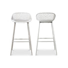 Asgeir Outdoor Bar Chair (Set of 2) - Bar Stools - Hello Norden
