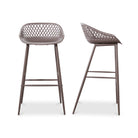 Asgeir Outdoor Bar Chair (Set of 2) - Bar Stools - Hello Norden
