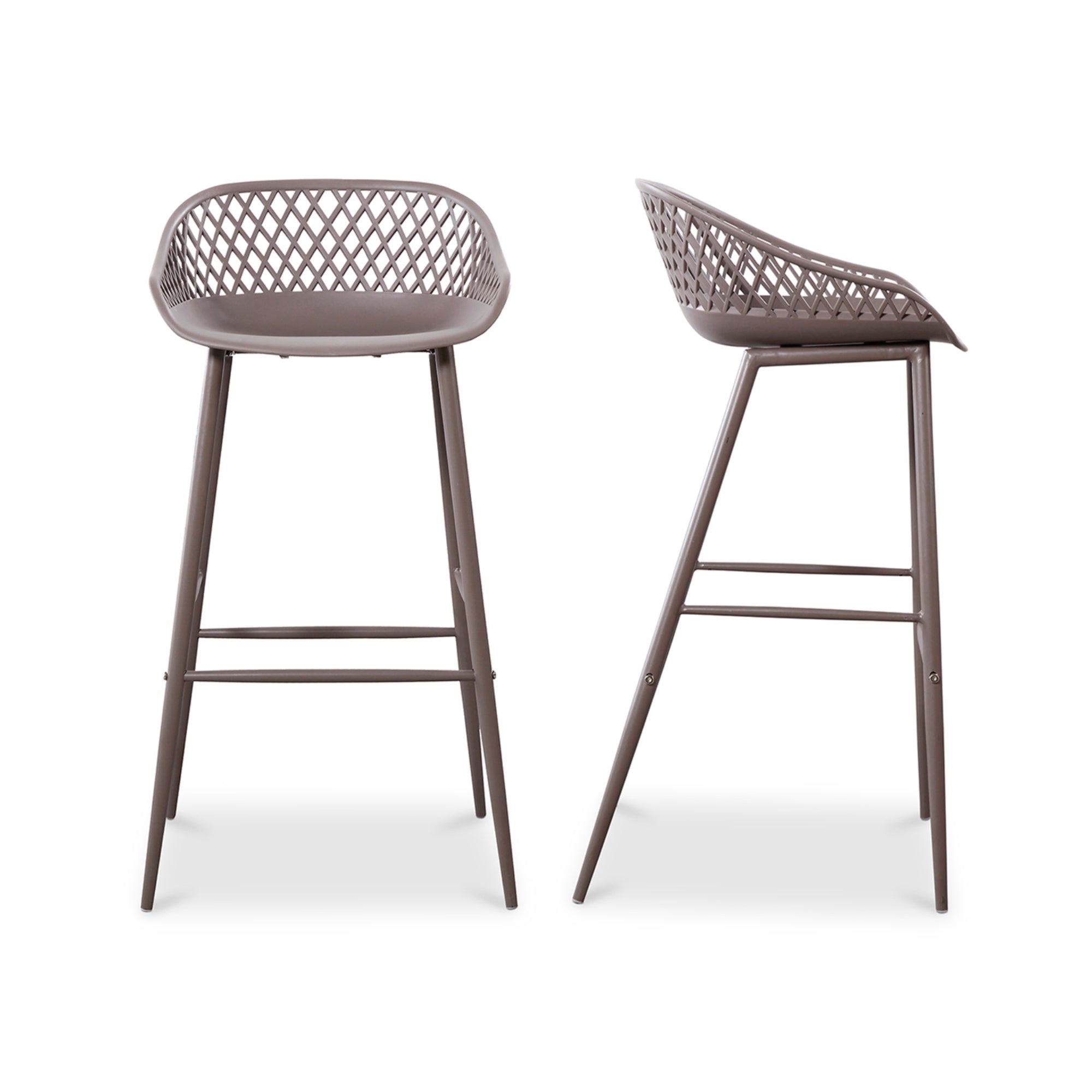 Asgeir Outdoor Bar Chair (Set of 2) - Bar Stools - Hello Norden