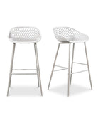 Asgeir Outdoor Bar Chair (Set of 2) - Bar Stools - Hello Norden