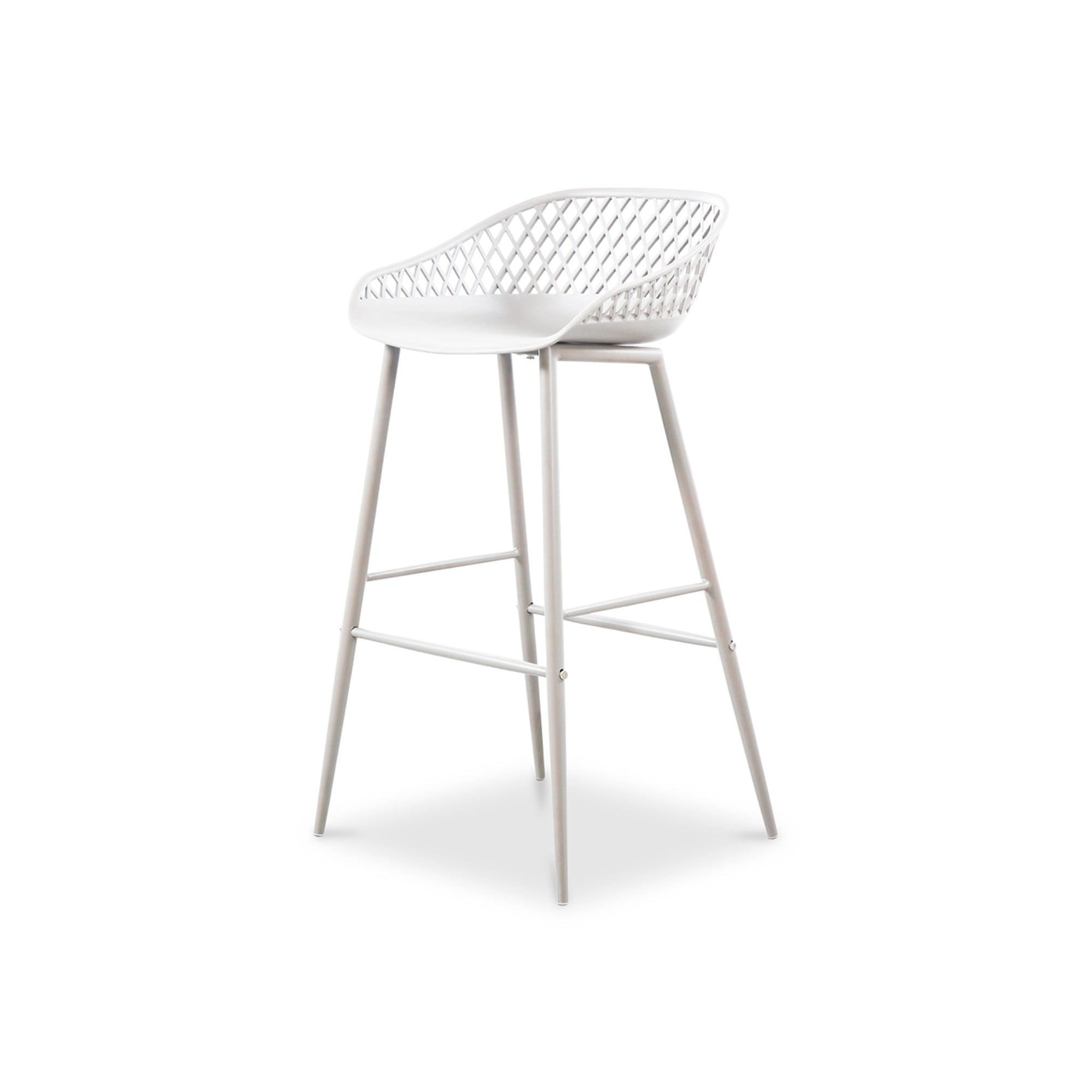 Asgeir Outdoor Bar Chair (Set of 2) - Bar Stools - Hello Norden
