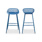 Asgeir Outdoor Bar Chair (Set of 2) - Bar Stools - Hello Norden