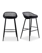 Asgeir Outdoor Bar Chair (Set of 2) - Bar Stools - Hello Norden