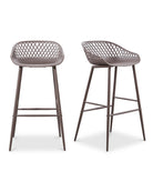Asgeir Outdoor Bar Chair (Set of 2) - Bar Stools - Hello Norden