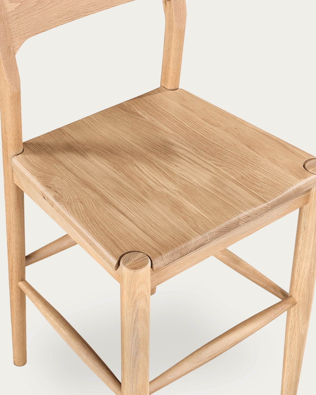 Villads Oak Bar Stool - Bar & Counter Stools - Hello Norden