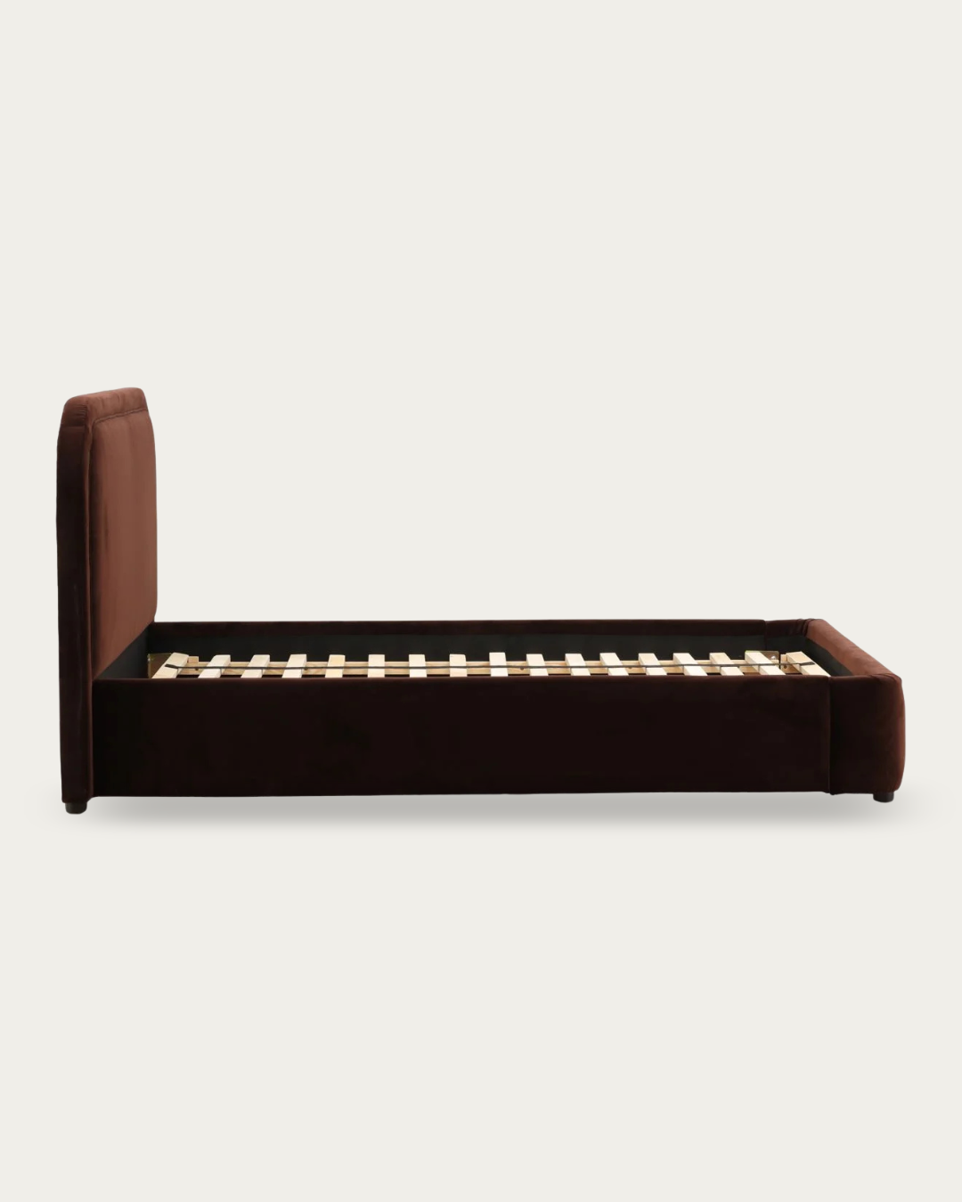 Jukka Velvet Bed - Beds & Headboards - Hello Norden