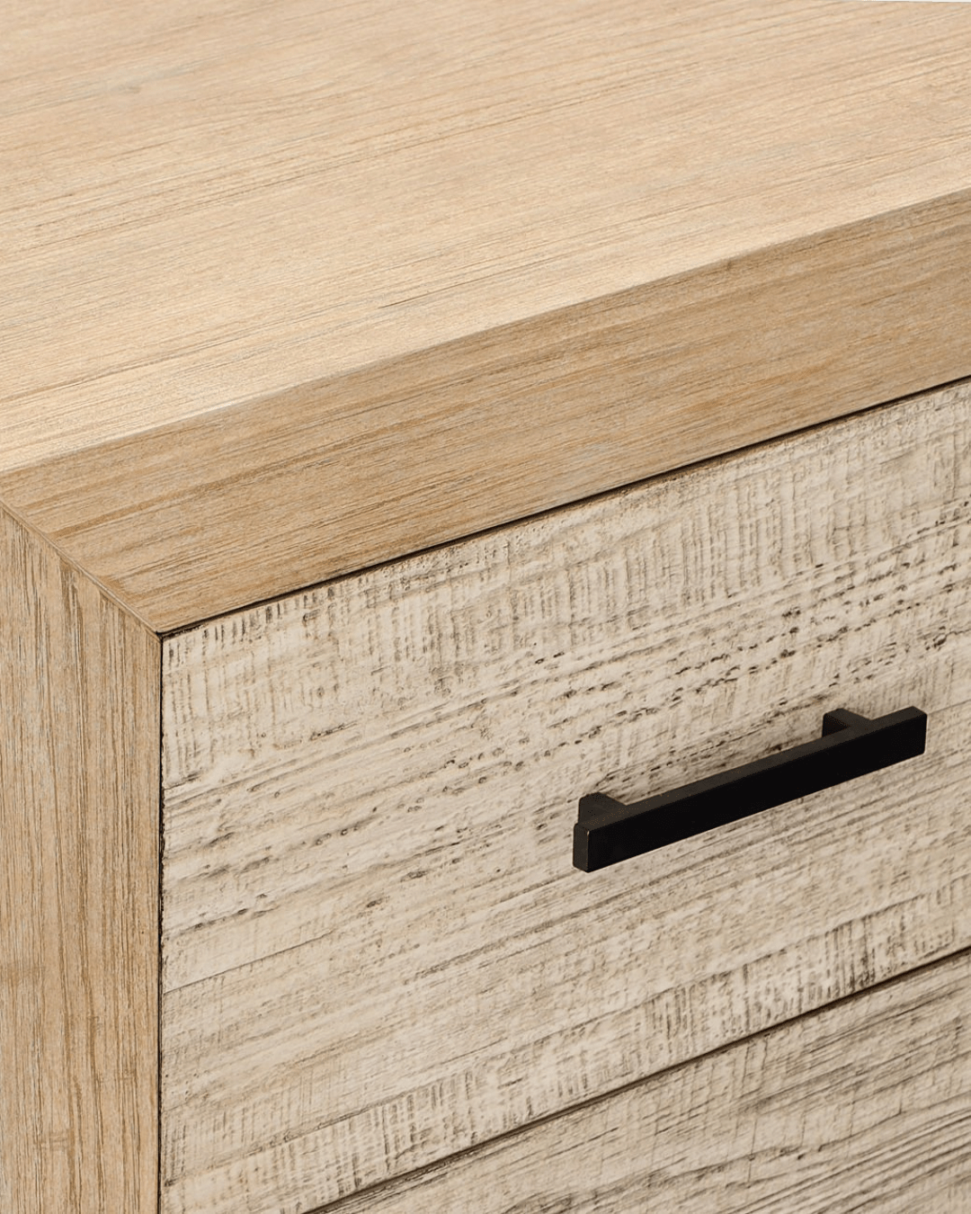 Riven Double Drawer Nightstand - Storage - Hello Norden