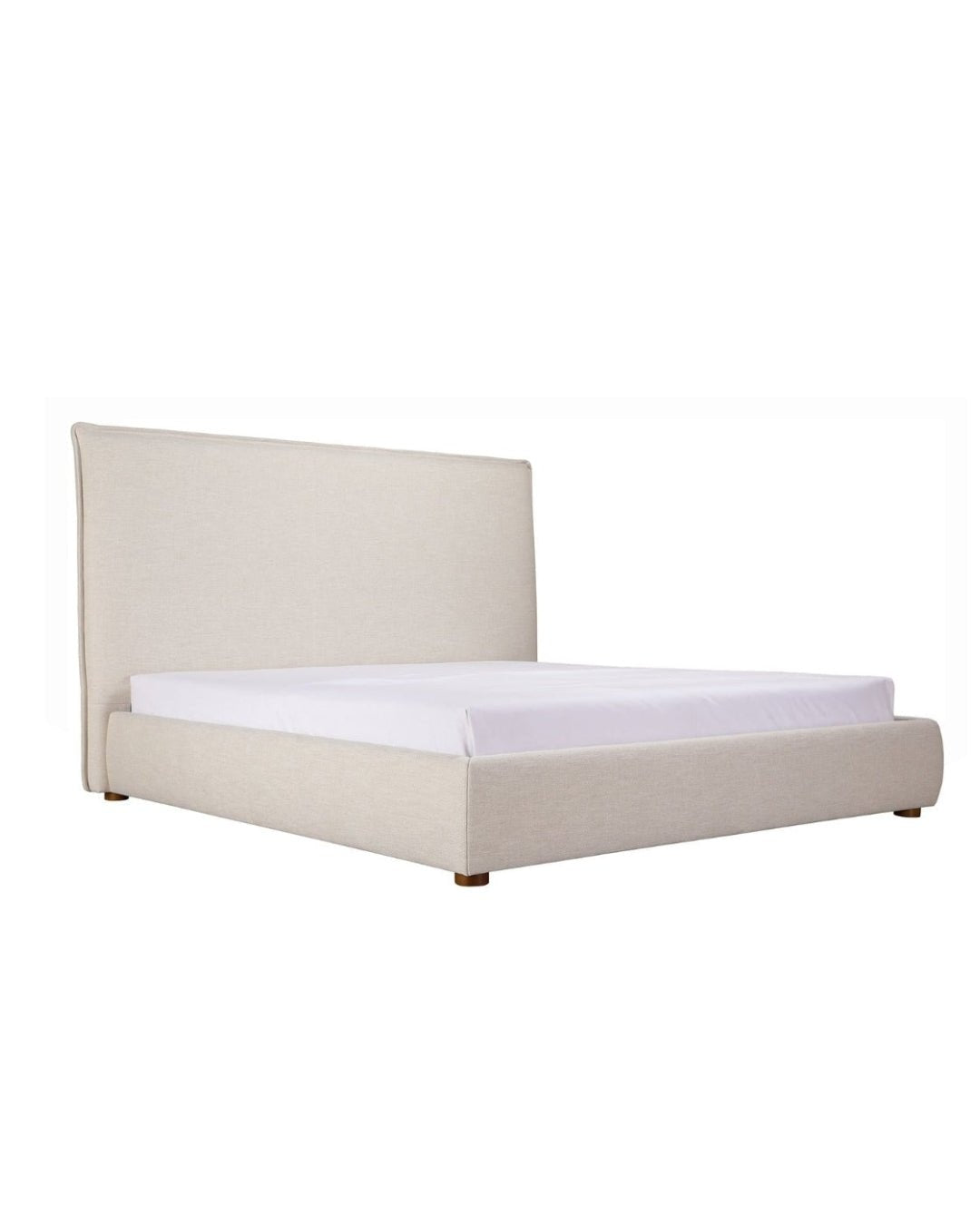 Bjorn Tall Headboard Bed - Bed - Hello Norden