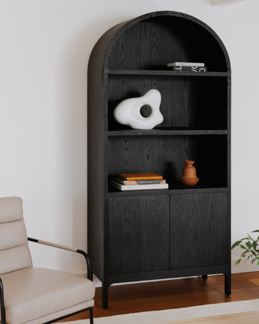 Meja Arched Bookcase - Cabinets & Storage - Hello Norden