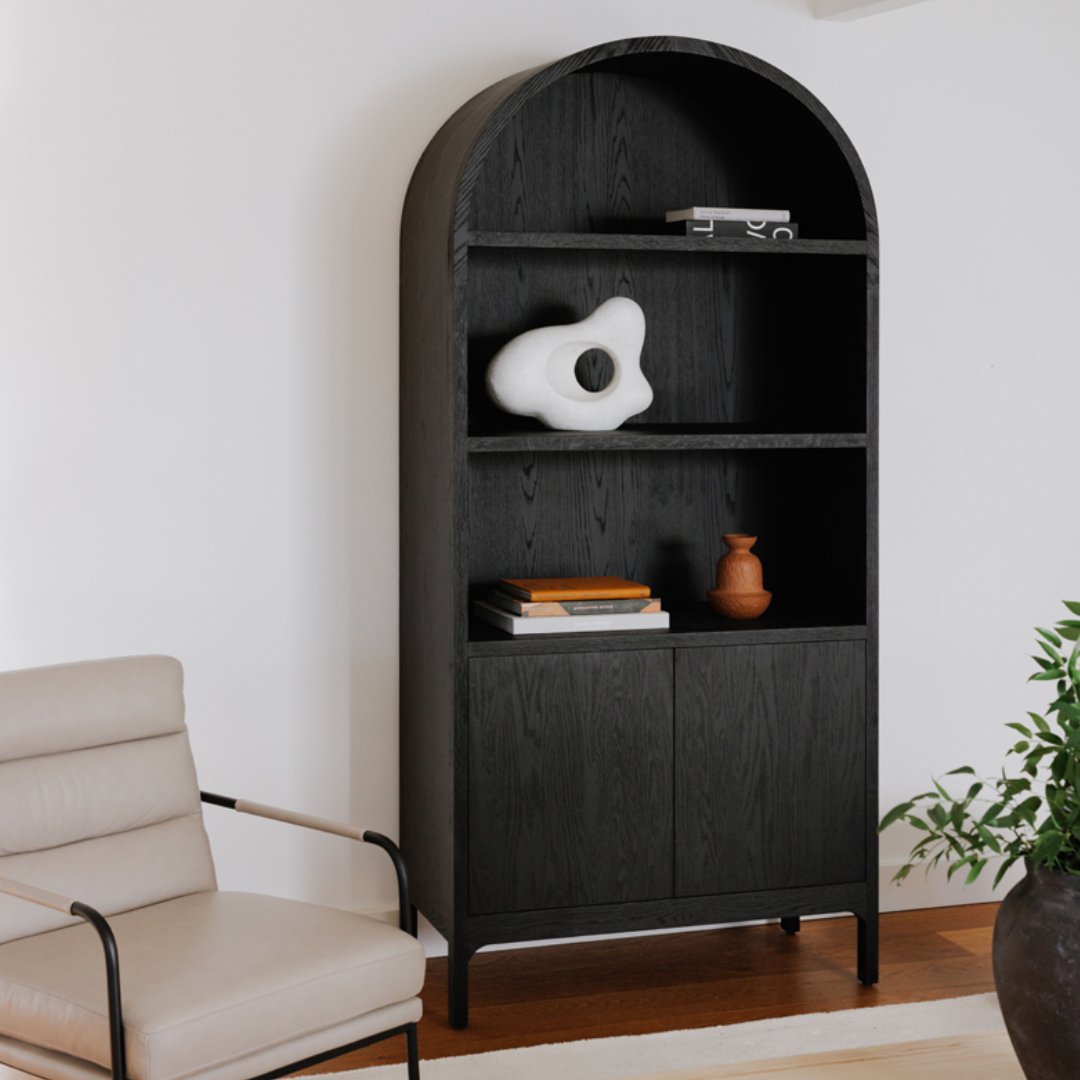 Meja Arched Bookcase - Cabinets & Storage - Hello Norden