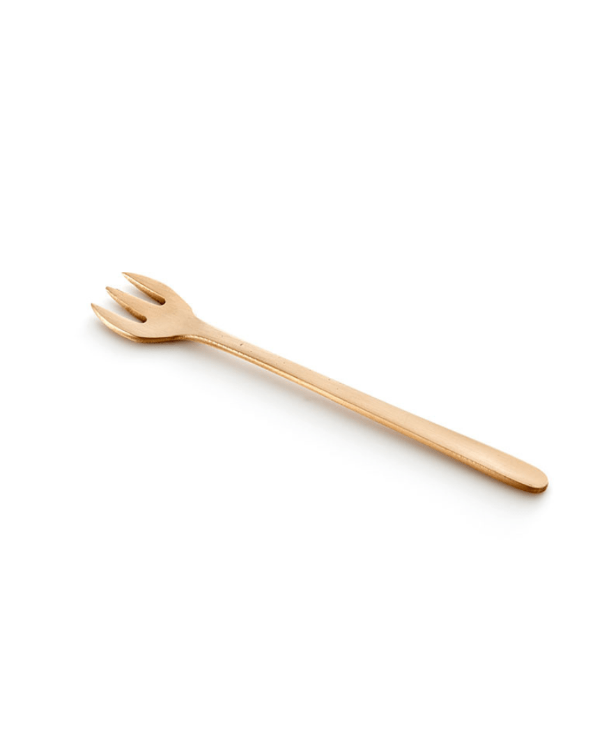 Brass Dessert Fork - Fork - Hello Norden