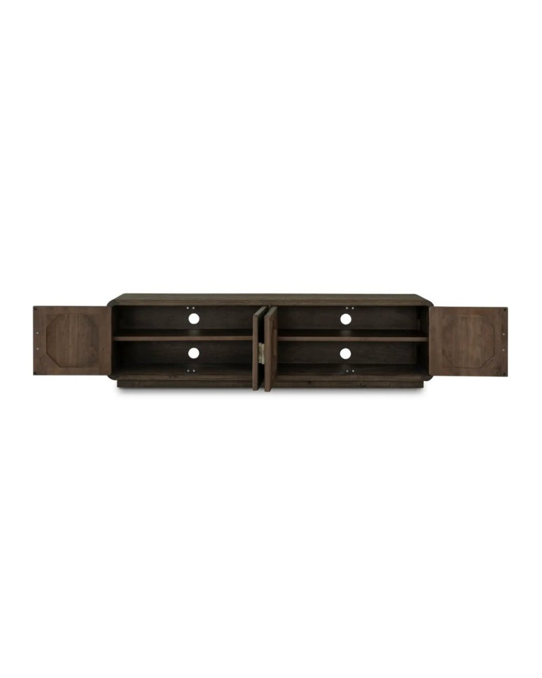 Broder Pine Wood Media Cabinet - Consoles - Hello Norden