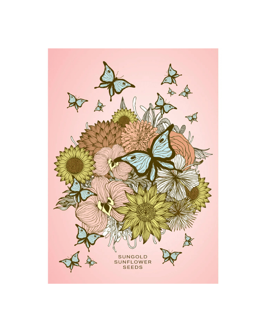 Butterfly Sunflower Seed Mix - Seeds - Hello Norden