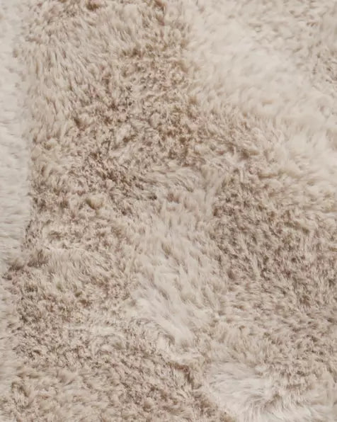 Cashmere Fawn Faux Fur fabric swatch