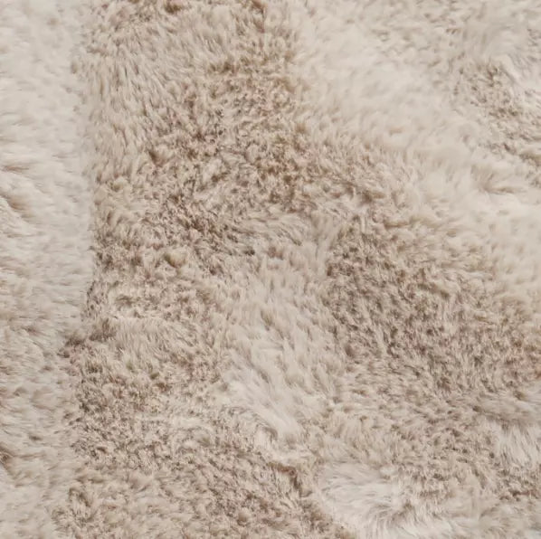 Cashmere Fawn Faux Fur fabric swatch