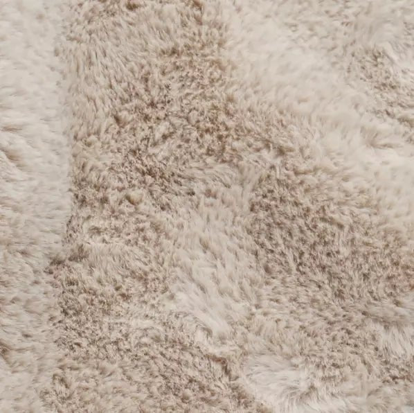 Cashmere Fawn Faux Fur fabric swatch