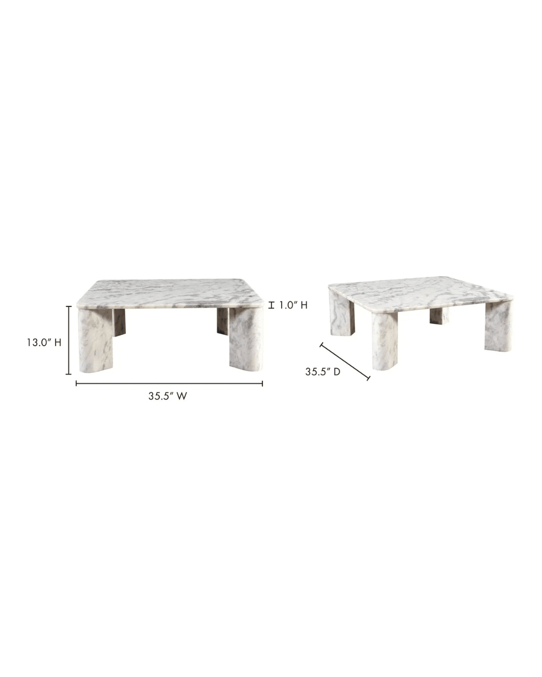 Astri Marble Coffee Table - Coffee Tables - Hello Norden