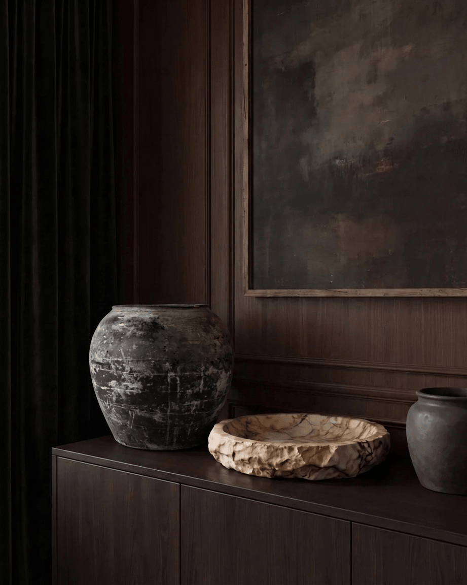 Chinese Water Pot Medium - Planters & Pots - Hello Norden