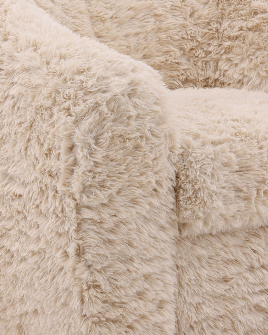 Elina Fur Accent Chair - Lounge Chairs - Hello Norden