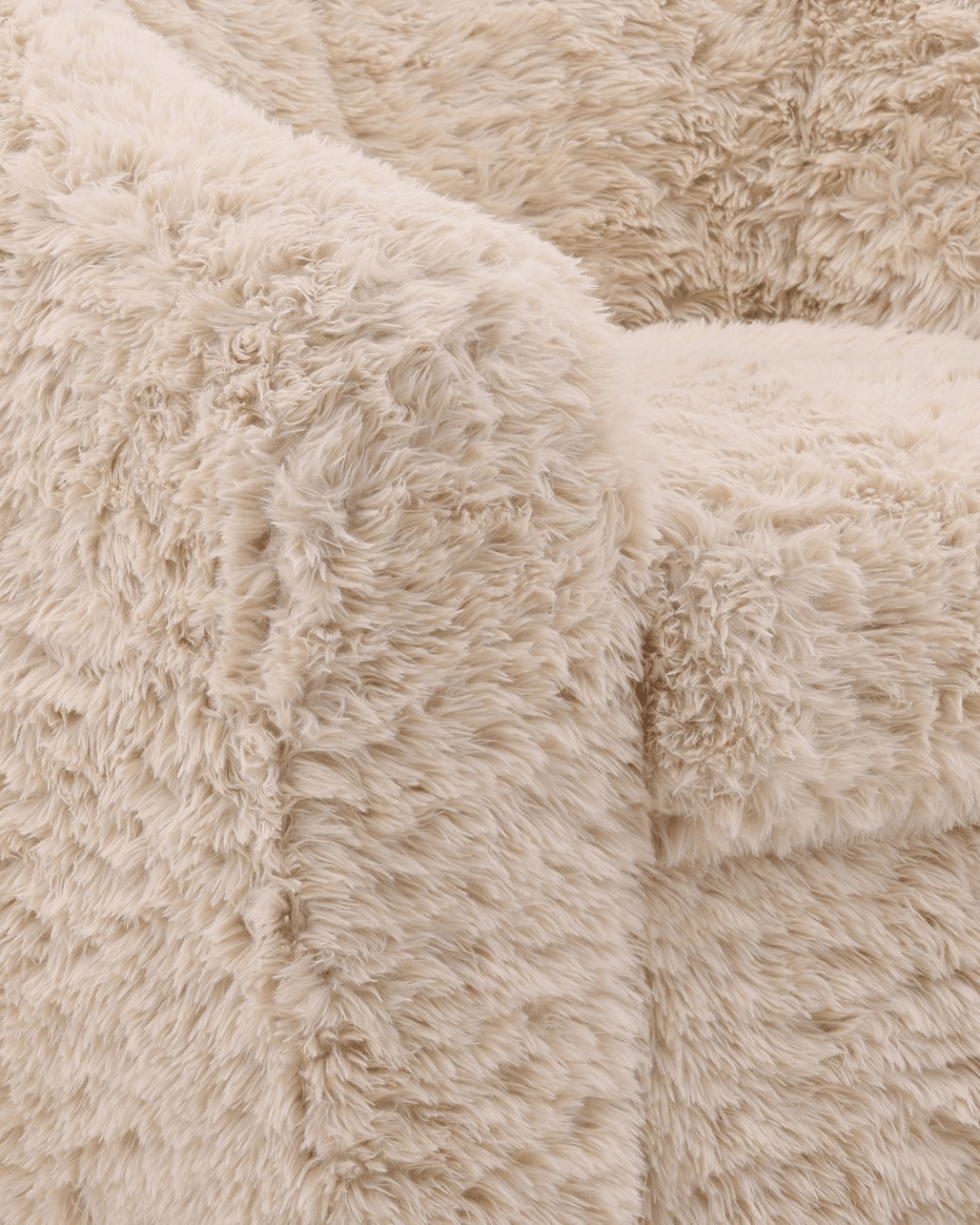 Elina Fur Accent Chair - Lounge Chairs - Hello Norden