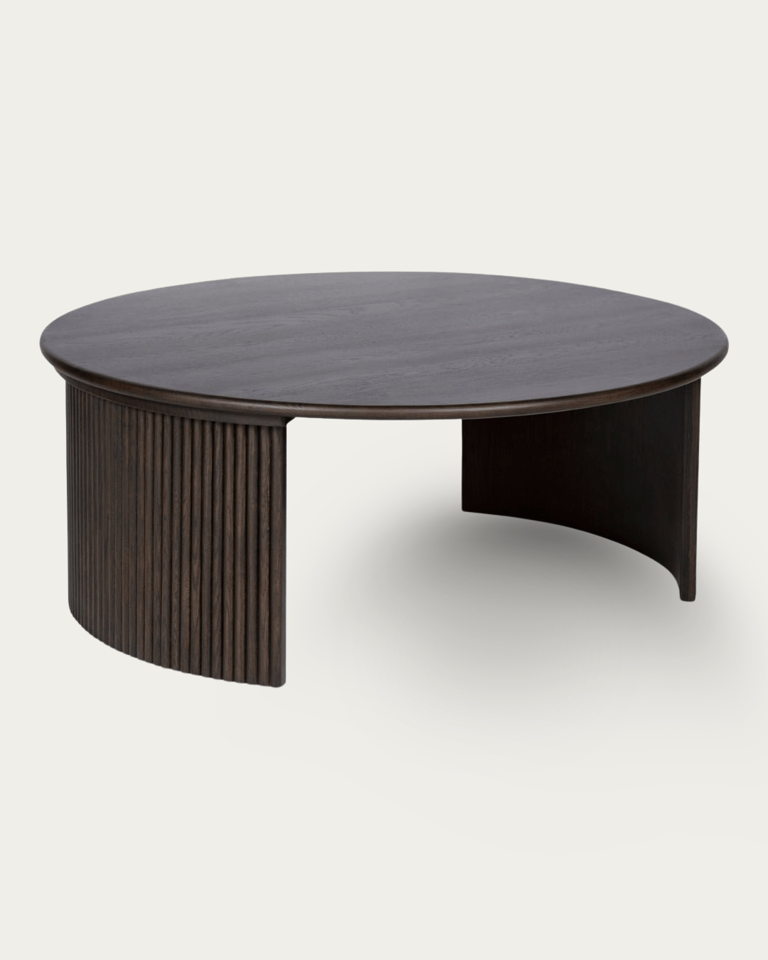 Crosby Reeded Wood Coffee Table - Coffee Tables - Hello Norden