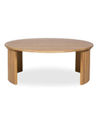 Crosby Reeded Wood Coffee Table - Coffee Tables - Hello Norden