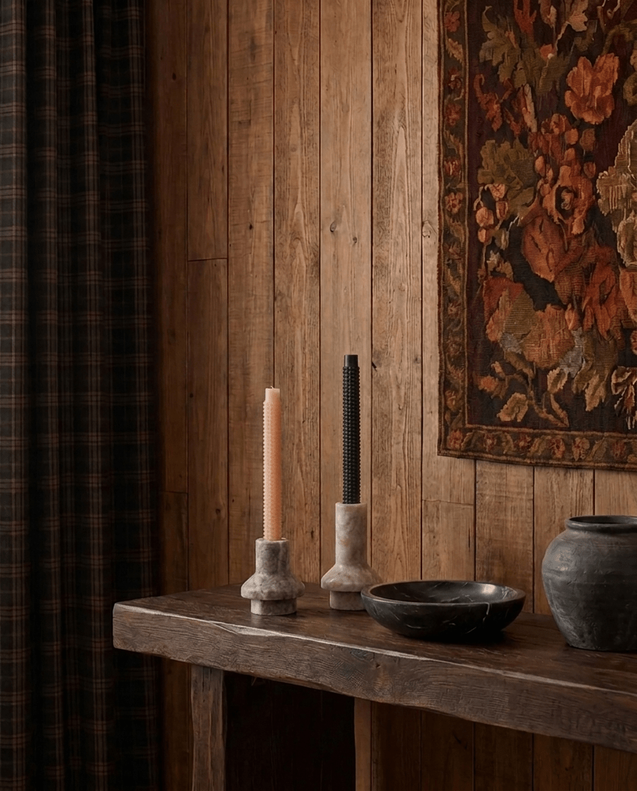 Hansa Hobnail Taper Candles - Candles & Scents - Hello Norden