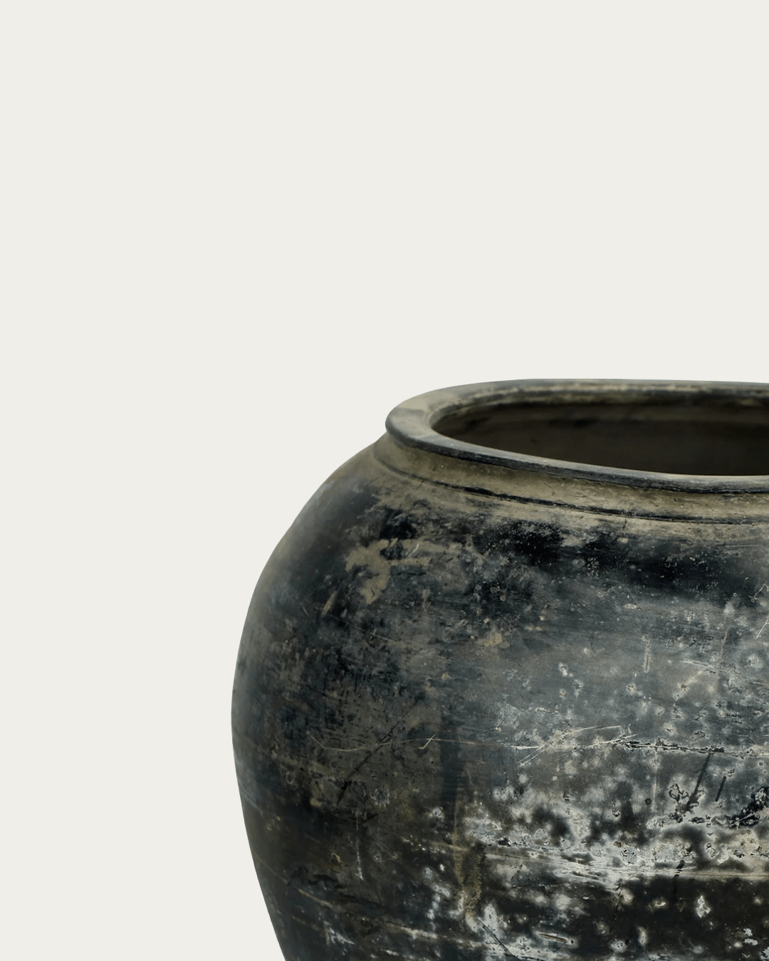 Chinese Water Pot Medium - Planters & Pots - Hello Norden