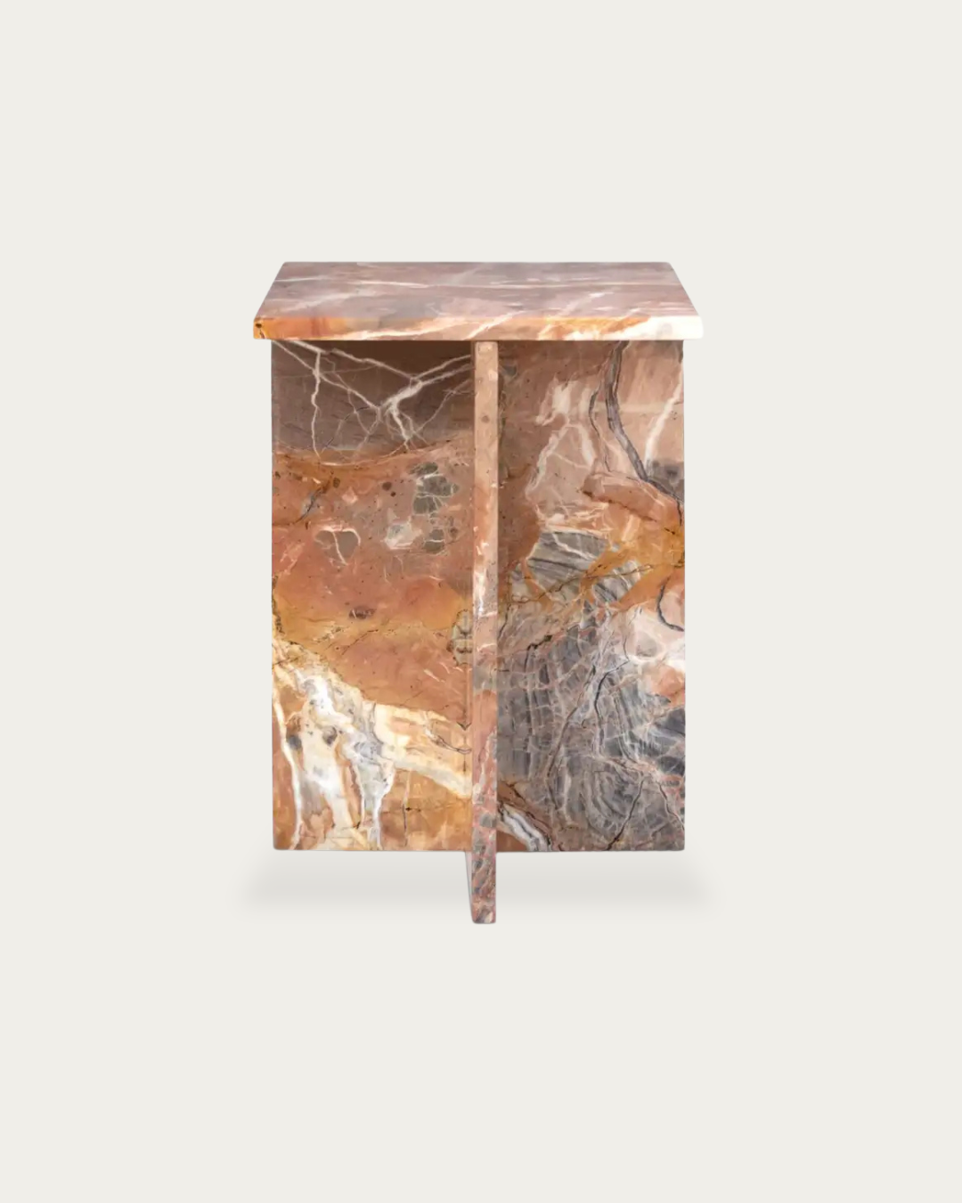 Wayde Marble Side Table - Side Tables - Hello Norden