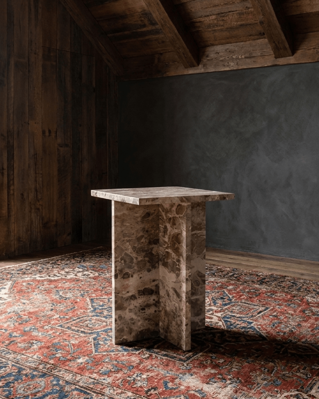Wayde Marble Side Table - Side Tables - Hello Norden