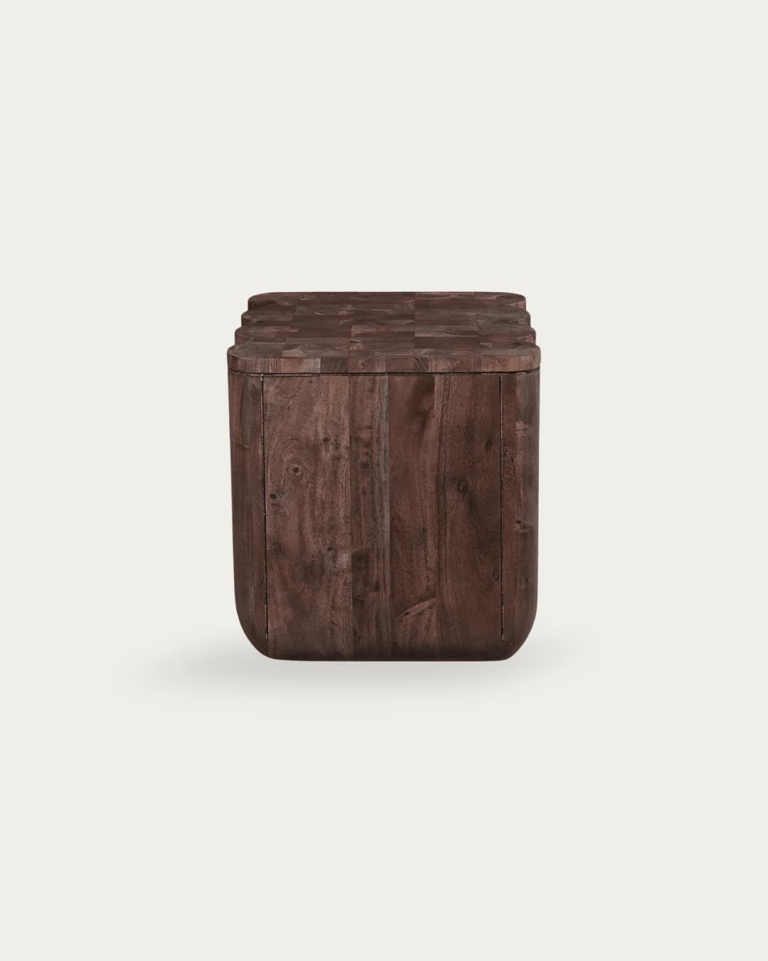 Bo Walnut Fluted End Table - Side Tables - Hello Norden