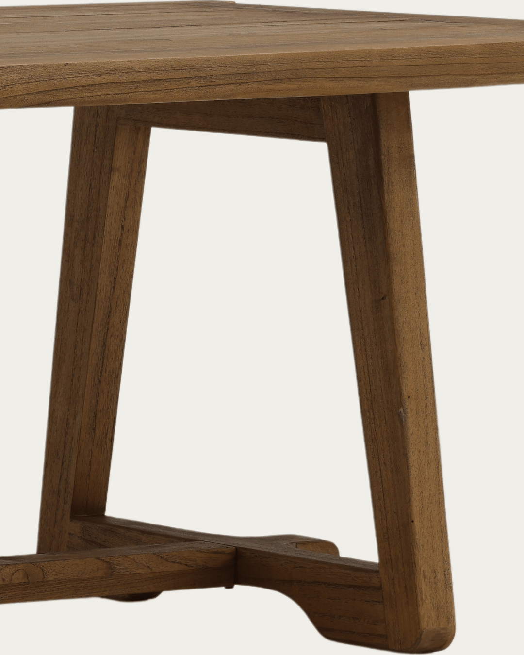 dining room furniture modern mountain mindi wood dining table Hello Norden - Tarjei Dining Table, detail view